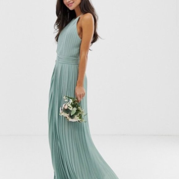 Sage Bridesmaid Dress - Picture 4 of 5